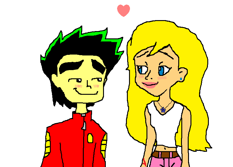 American Dragon Jake Long and Rose