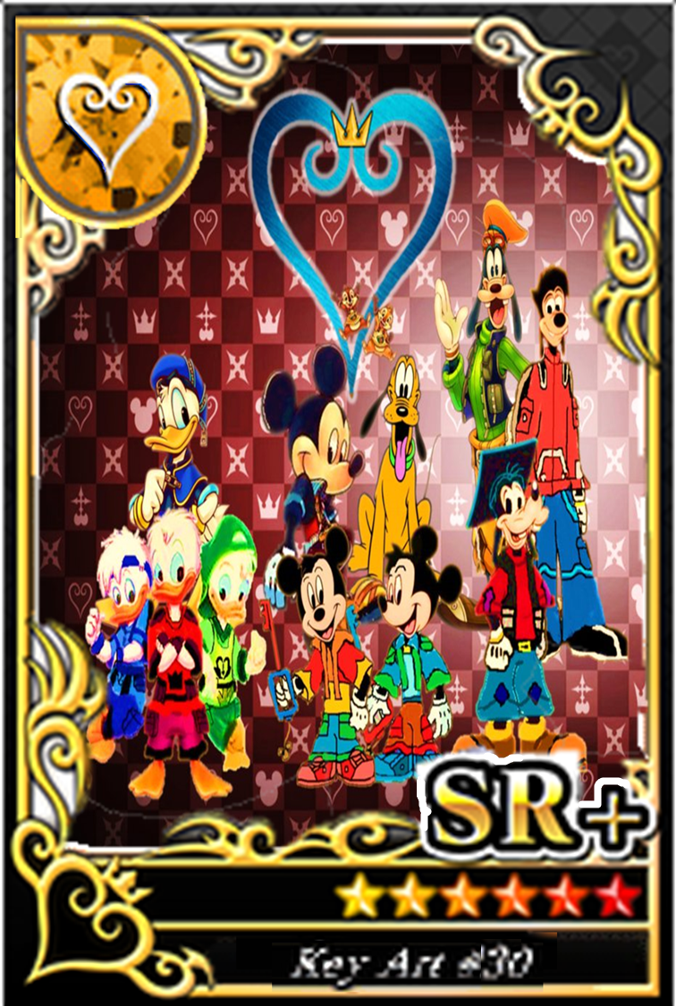 ! (Bonus) KH Cards Assist Key Art # (Fanart)