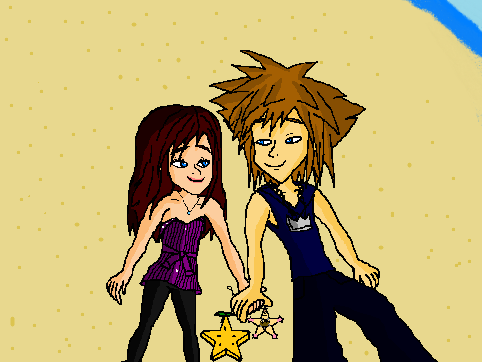 Sora and Kairi Connected Friend and Fall in Love