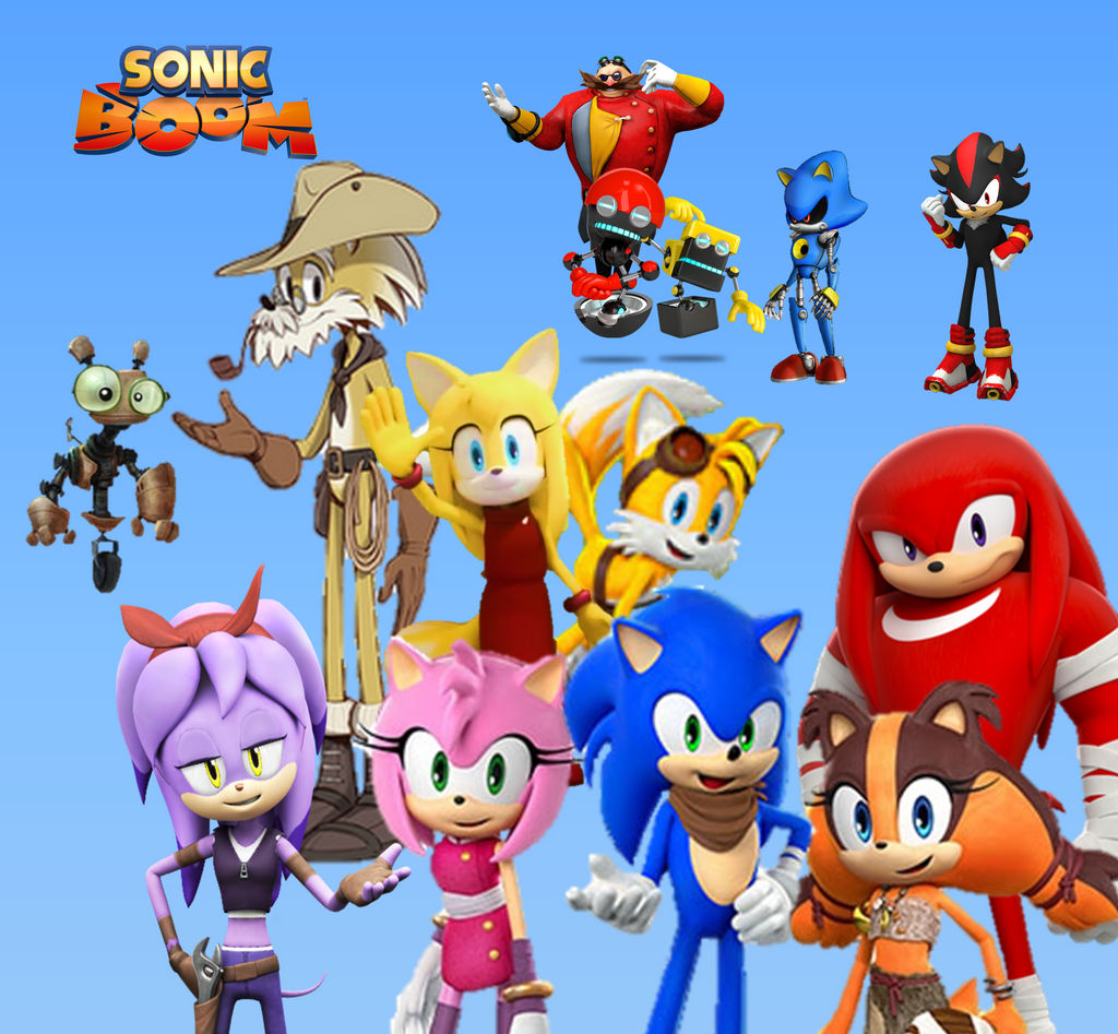 Sonic Boom full cast by AcirGomes on DeviantArt