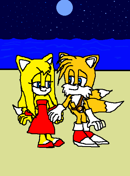 Tails and Zooey Together and Crush