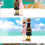 Destiny Islands Sora x Kairi True Love Together