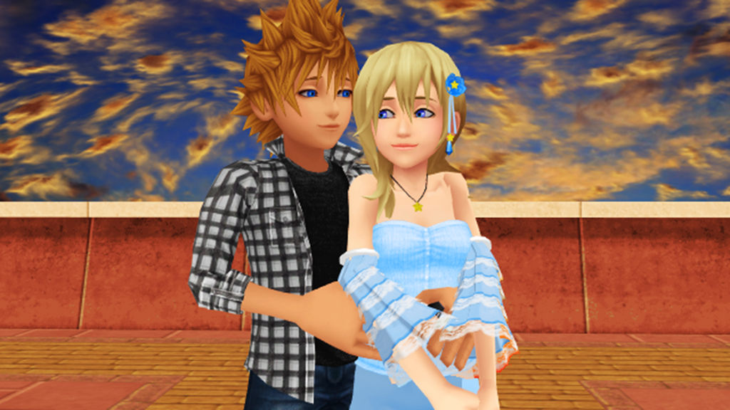 Namine Roxas Roxas and Namine are Together in Station Plaza. by 9029561 on DeviantArt