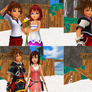 Kingdom Hearts (Sora + Kairi = SoKai) mmd