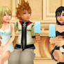 Roxas, Namine, Xion and Ventus are Friends