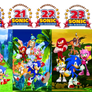 20th to 25th Anniversary of Sonic the Hedgehog