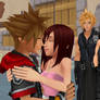 SoraxKairi and CloudxTifa Forever KH2 and FF7