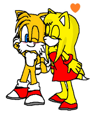 Tails (Miles Tails Prower and Zooey the Fox) 2016