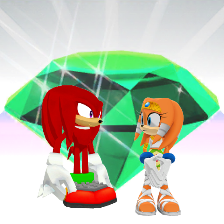 Knuckles and Tikal MMD First Time Master Emerald.