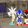 Sonic, Shadow and Silver the Hedgehog His World