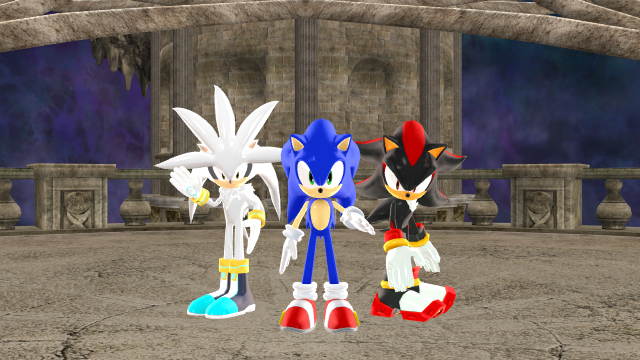 Sonic X (Sonic Super Sonic vs Shadow Super Shadow) by 9029561 on DeviantArt