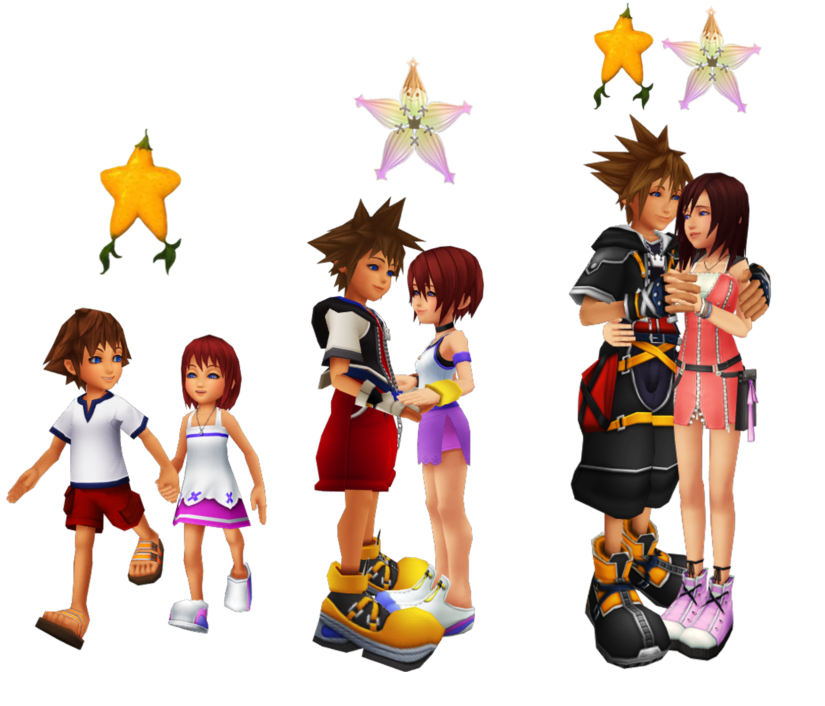 The Memories of Sora and Kairi