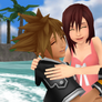 Sora and Kairi True Love and Happiness Sky and Sea