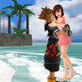 Sora and Kairi True Love and Happiness Sky and Sea