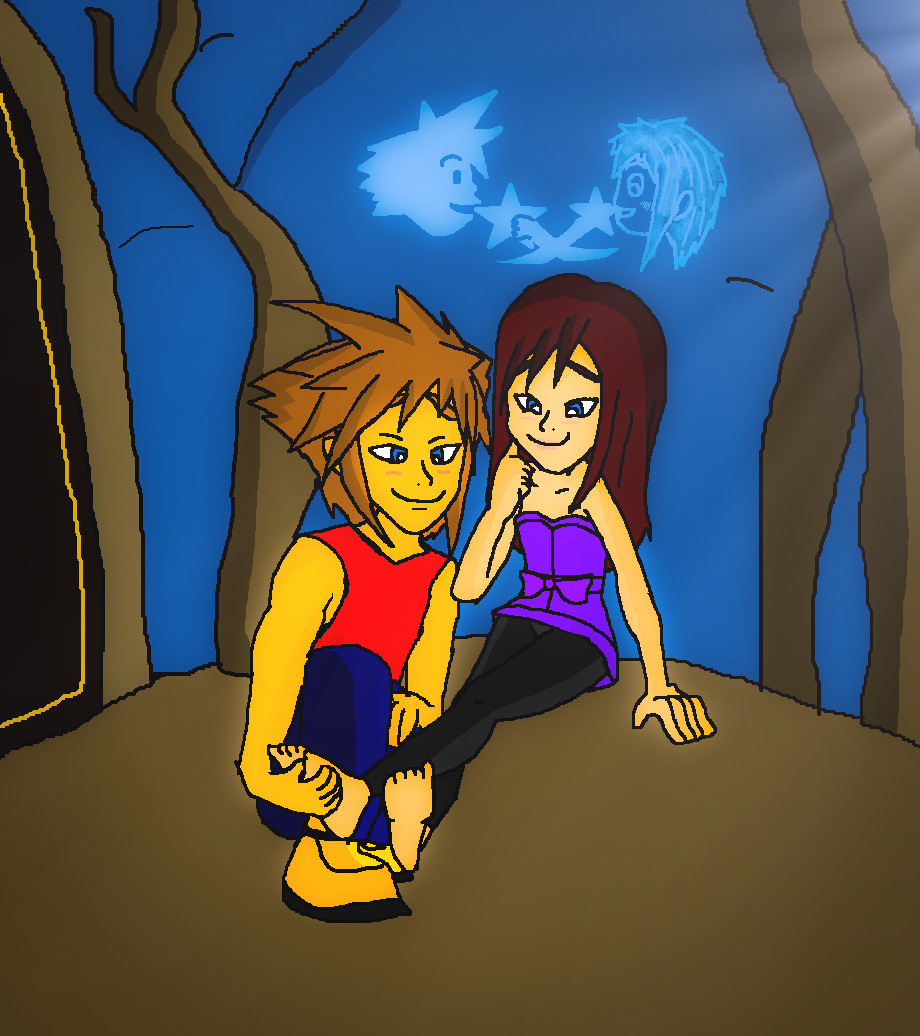 Sora and Kairi Passion Love (Fan Art)