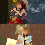 Last Sora x Kairi and Roxas x Namine Sweet Kiss