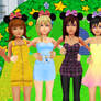 Kingdom Hearts Beautiful Girls in Disney Castle