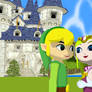 Classic Link and Zelda Together MMD