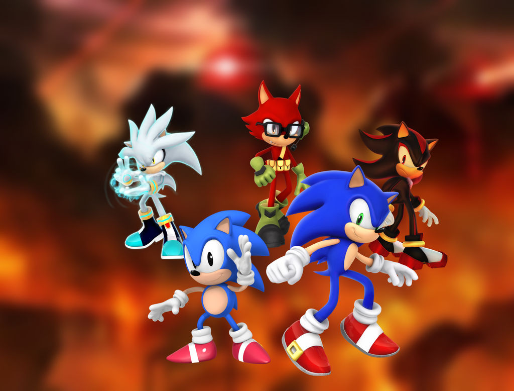 Sonic the Hedgehog 2006 Wallpaper V2 by 9029561 on DeviantArt