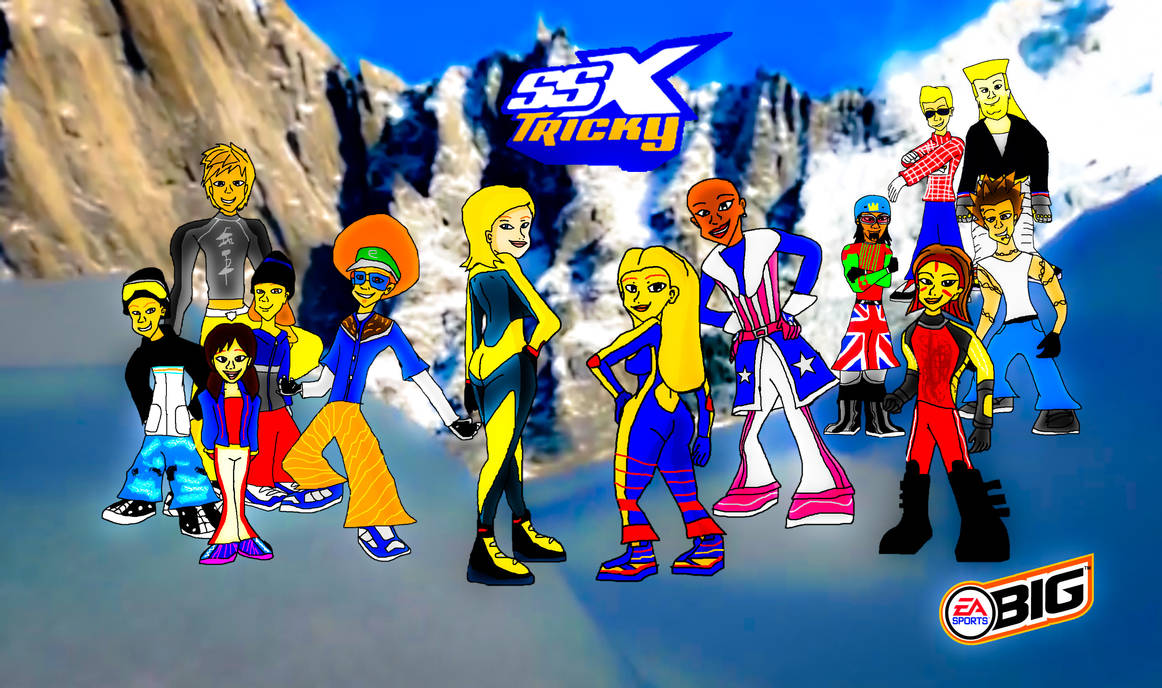 SSX Tricky Wallpaper Time by 9029561 on DeviantArt