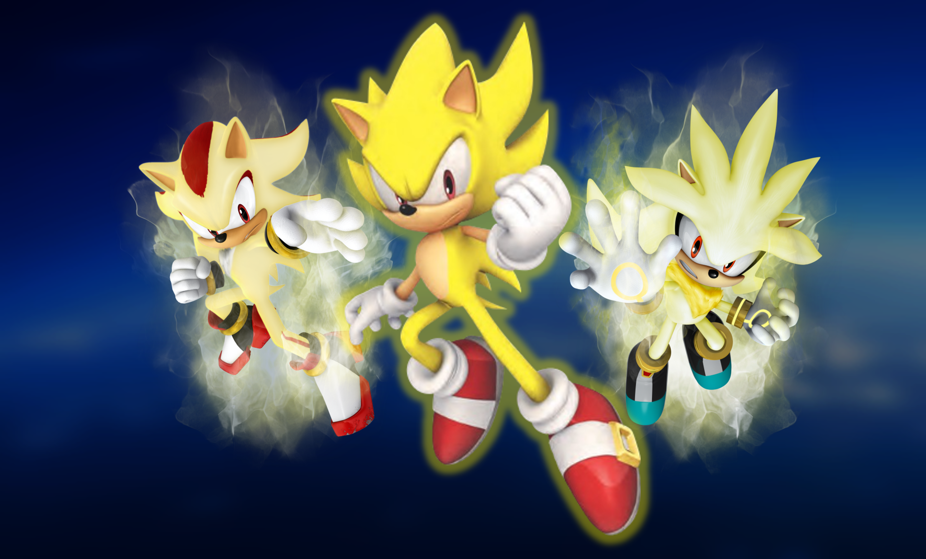 sonic and shadow wallpapers wallpaper cave on super sonic and super shadow wallpapers