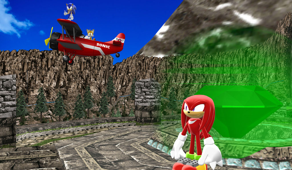 Team Sonic, Tails and Knuckles Save the Day. by 9029561 on DeviantArt