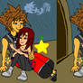 You and Me Friends Together Sora and Kairi Forever