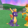 Spyro and Hunter are Awesome Pals