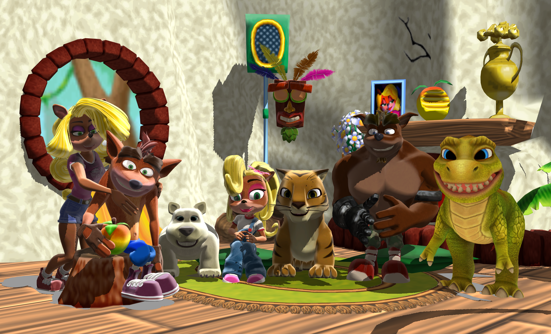 CRASH BANDICOOT CLUBHOUSE on X: Crash Bandicoot renders for if he