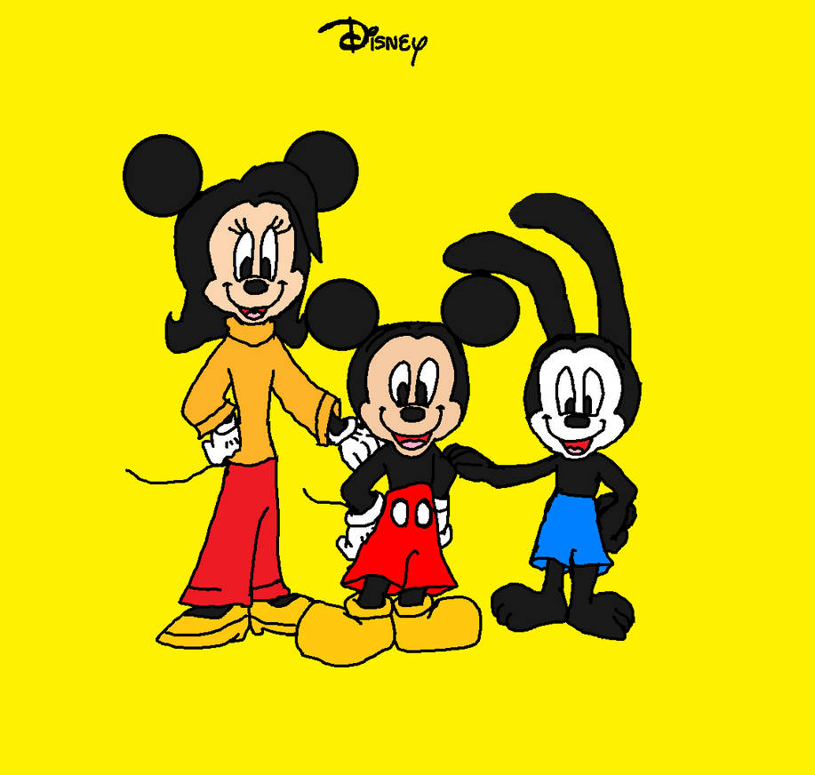 Mickey Mouse Felicity Amelia Fieldmouse Oswald By 9029561 On DeviantArt mickey-mouse-felicity-amelia-fieldmouse-oswald-by-9029561-on-deviantart