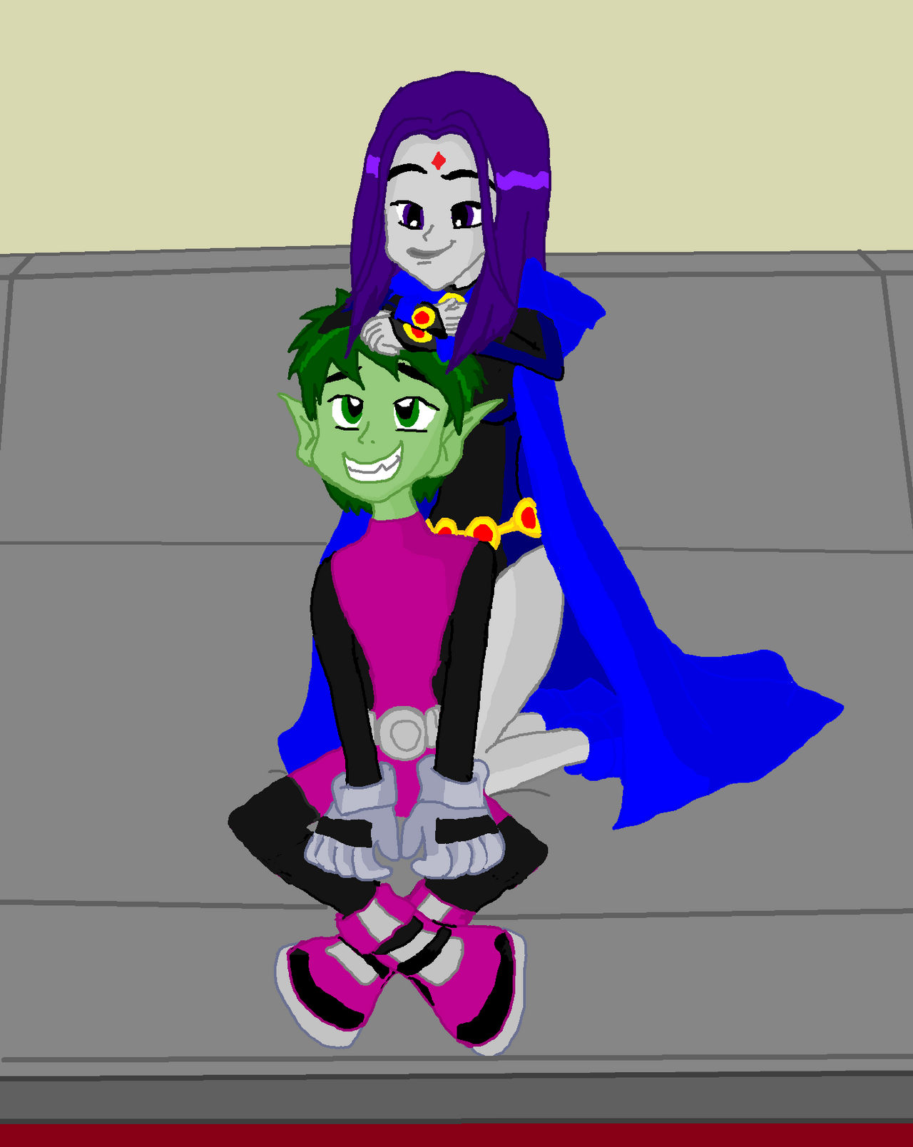 Beast Boy And Raven Love Titans Together By On Deviantart Beast Boy And Raven Love Titans Together By On Deviantart