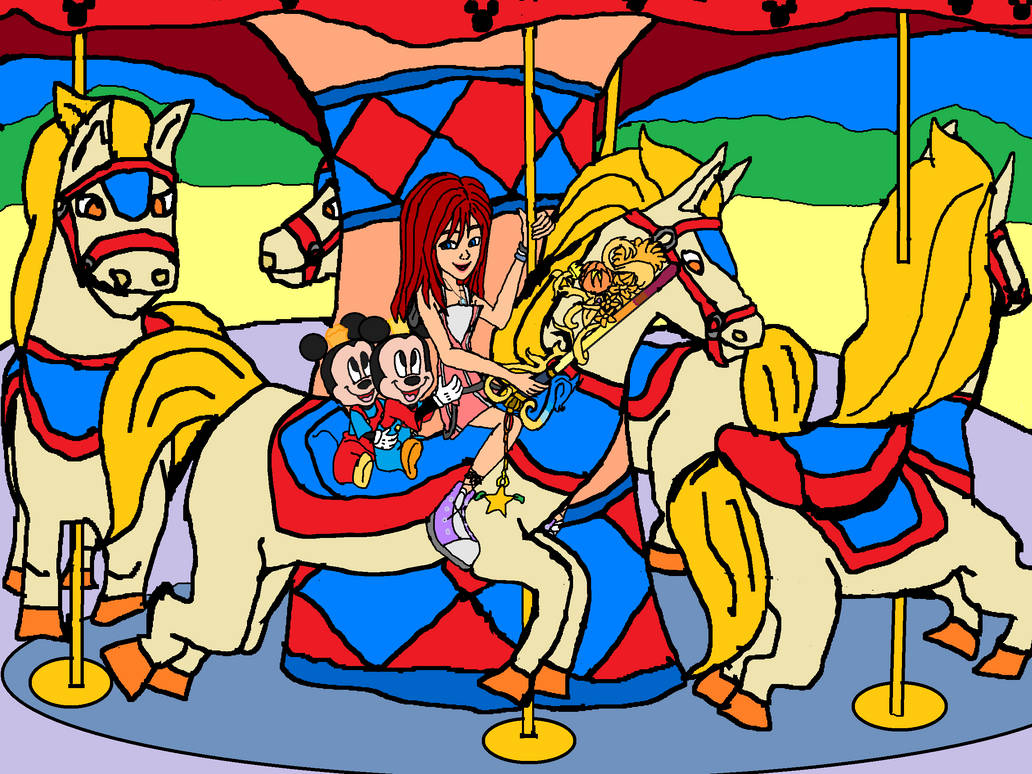 Character Carousel KH Kairi Ride Carousel in Disney Town Mini Games by 9029561 on DeviantArt