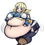 Lucy Heartfilia is fat
