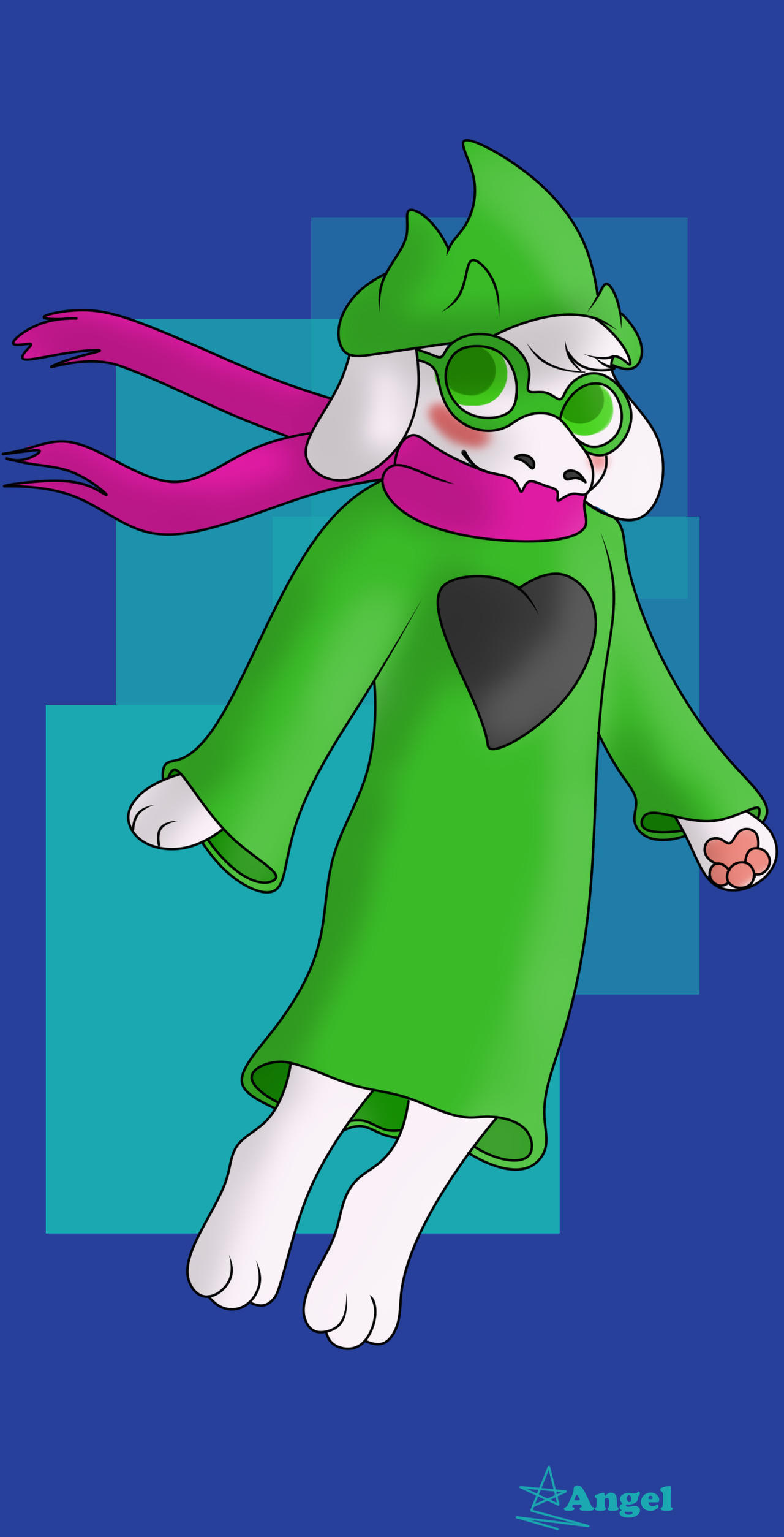 Ralsei White Version by Angel106Fox on DeviantArt