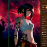 Artwork Samurai Girl