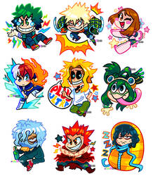 MY HERO ACADEMIA by neonUFO
