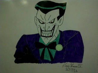 The Joker (Whiteboard Drawing Colored)