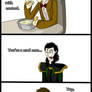 Loki DOESNT support fishfingers with custard...