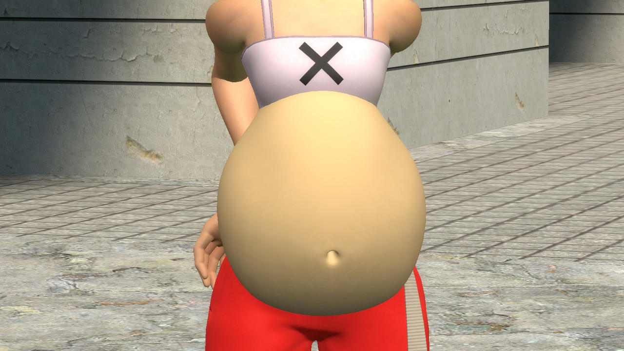 Billy Inflation Evie Belly Inflation/ Belly Button Play 3 by MediaMidriffs on DeviantArt