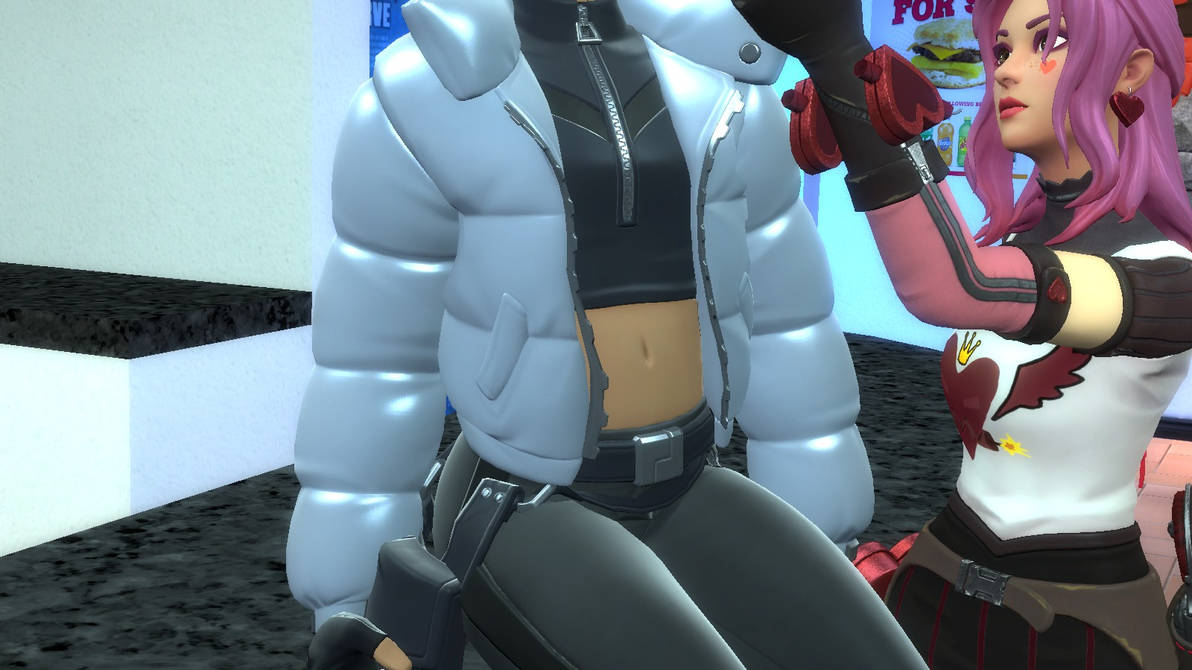 (Gmod) Fortnite Girls Belly Inflation 3 by MediaMidriffs on DeviantArt