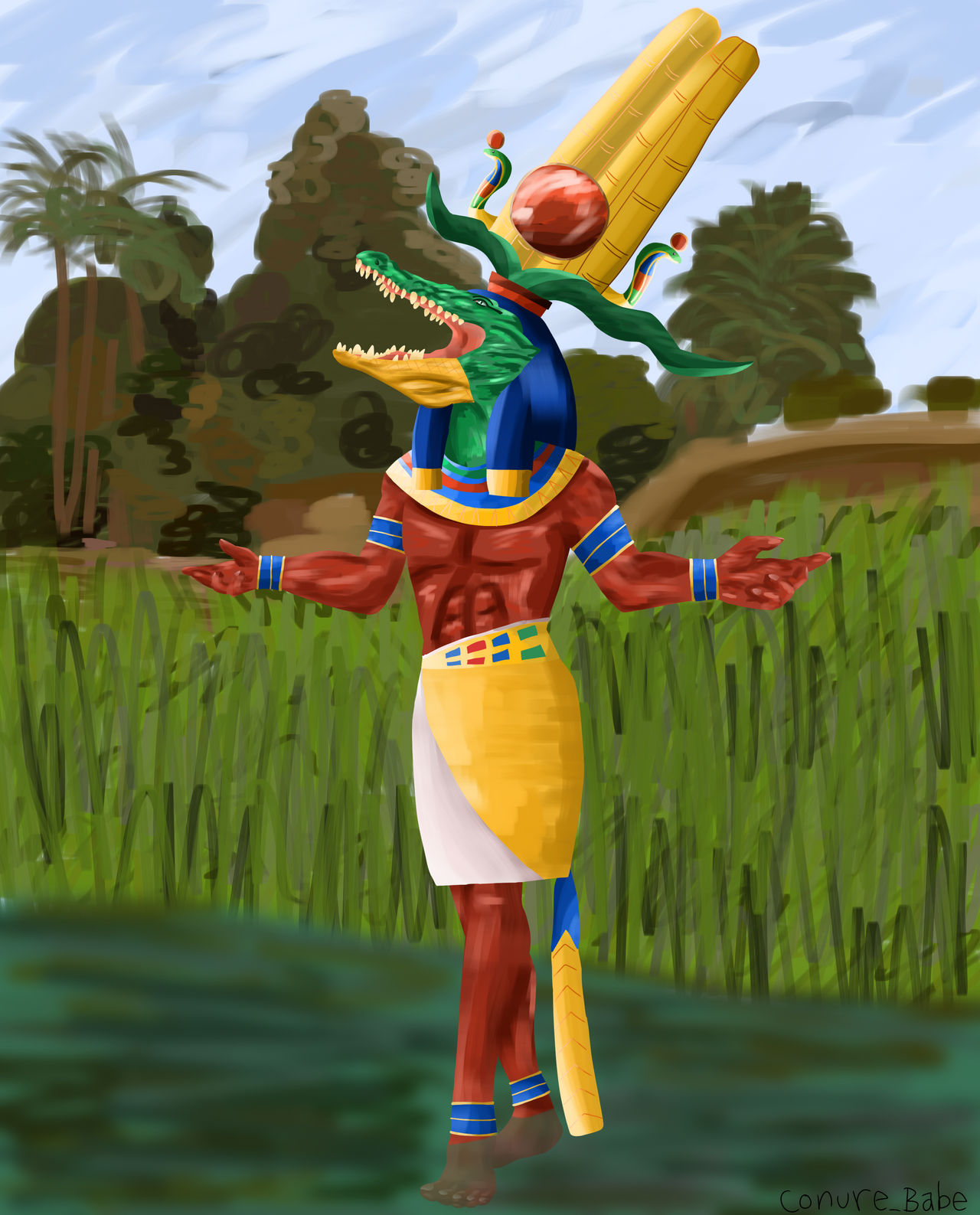 Zombie Sobek Sobek by ConureBabe on DeviantArt