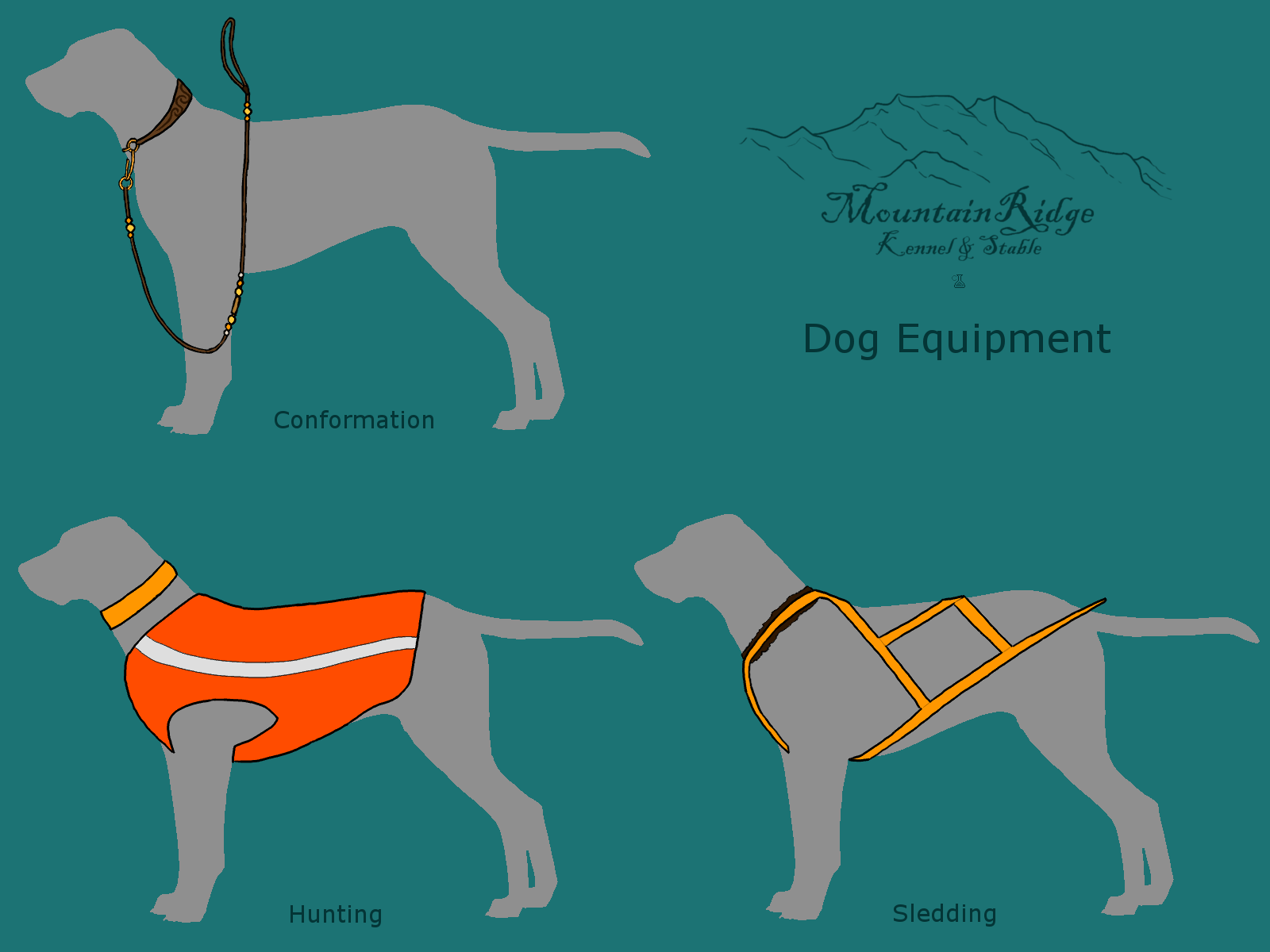 Mountain ridge dog hot sale gear