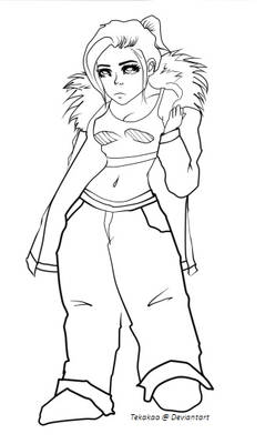 Lineart #1 - Thug