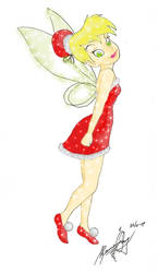 Tinkerbell Christmas dress