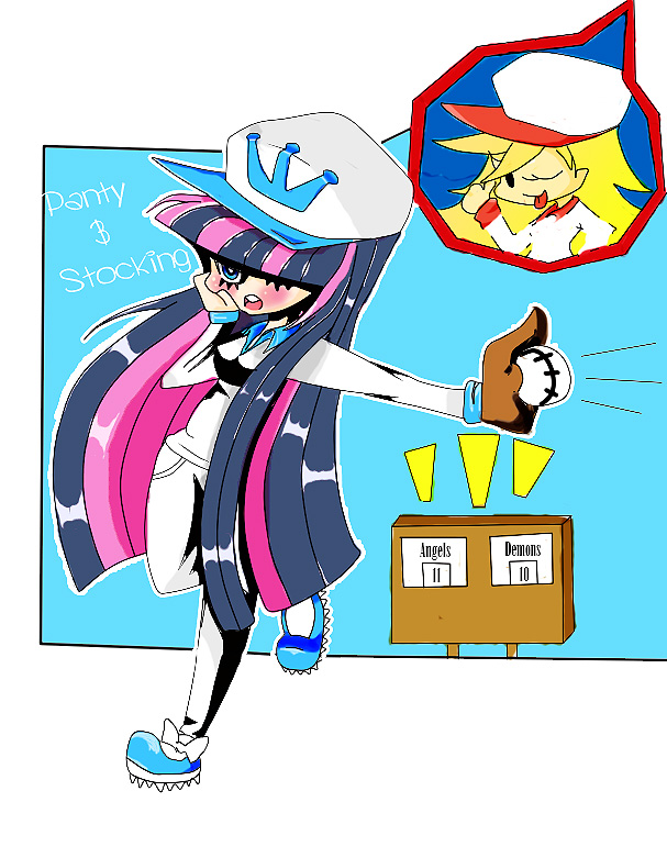 Panty and Stocking : Baseball