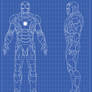 Iron Man Blueprints Mk42