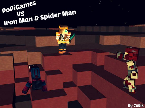 Popigames PoPiGames VS Spider Man et Iron Man by CuBik6 on DeviantArt