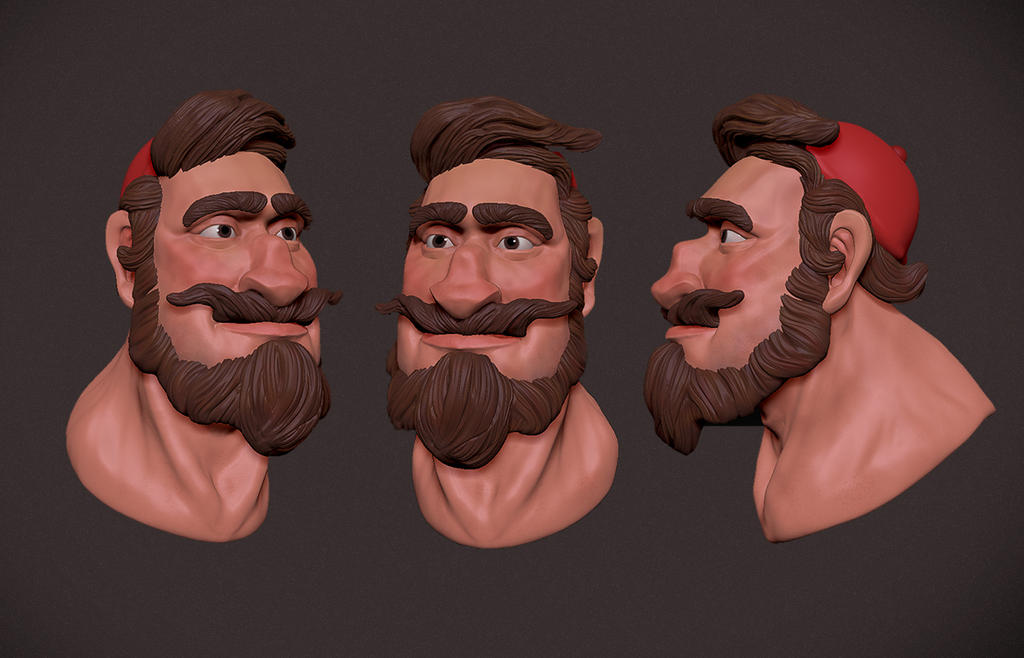 zbrush character designs - Lumber Jackson