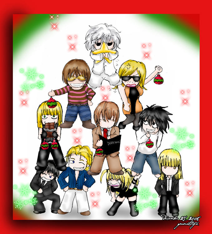 Death Note Christmas Tree by generaltifa on DeviantArt