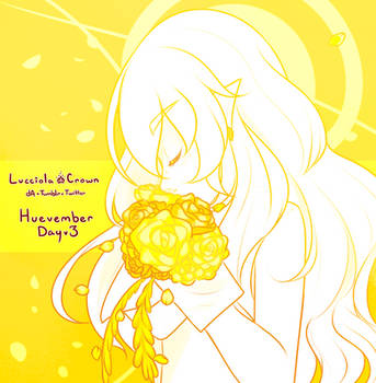 Huevember Day 3 - Floral Lights